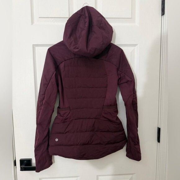 Lululemon DOWN FOR IT ALL JACKET 700 Down & PrimaLoft Hoodie Size 6 Outdoor - Picture 9 of 12
